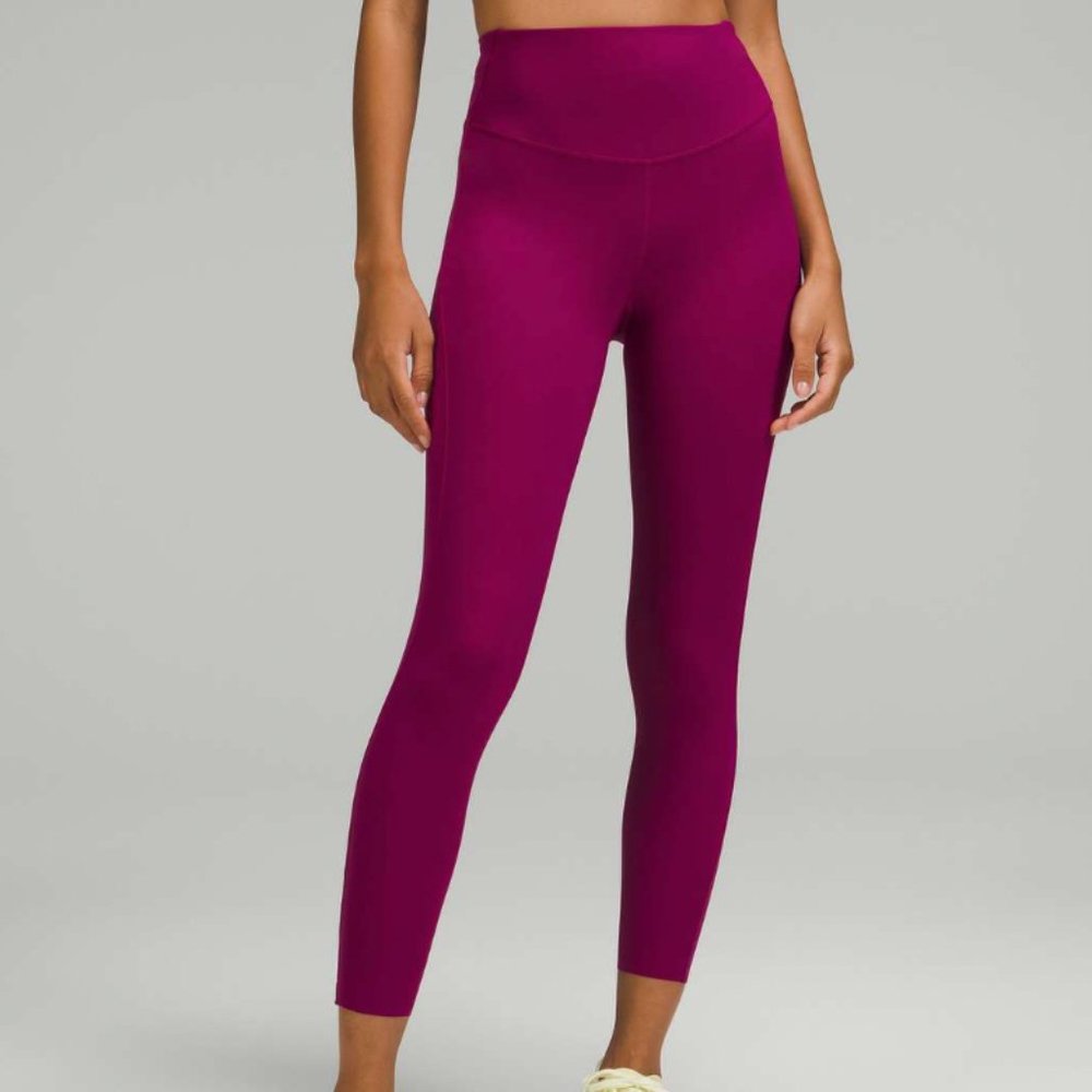 lululemon Base Pace High-Rise Tight 25" - Magenta Purple Size 12